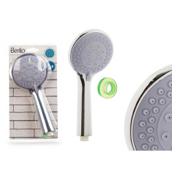 SHOWER HEAD AND HOSE 2M W/REG GREY BASE