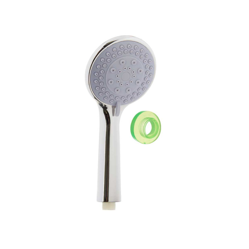 SHOWER HEAD AND HOSE 2M W/REG GREY BASE