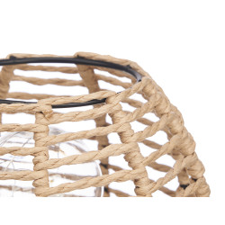 ROUND ROPE TABLE LAMP