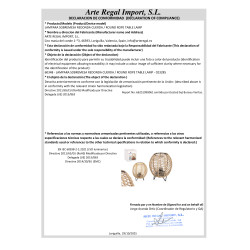 LAMPE DE TABLE RONDE CORDE