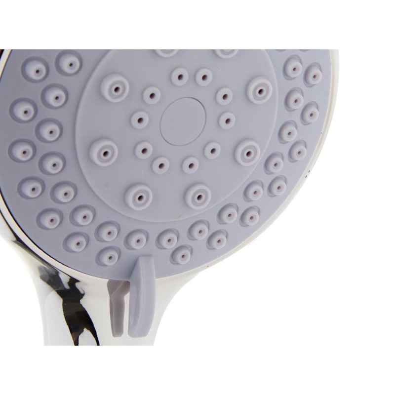 SHOWER HEAD AND HOSE 2M W/REG GREY BASE