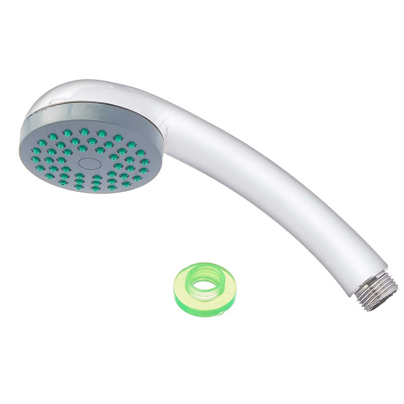 SHOWER HEAD AND HOSE 2M W/REG GREY BASE