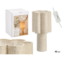 LAMPARA SOBREMESA FLOR 43CM