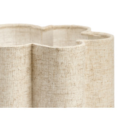 LAMPE DE TABLE À FLEURS 43CM 