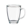 GLASS MUG BREAKFAST 370ML WITH HANDLE