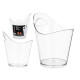 PLASTIC WINE ICE BUCKET 25X20X30CM