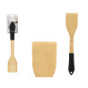SPATULE LISSE BAMBOU NOIR