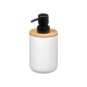 DISPENSER PLASTICA BAMBU BIANCO