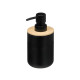 DISPENSADOR PLASTICO BAMBU PRETO