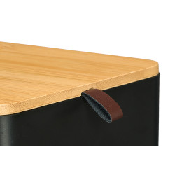 ORGANIZADOR PLASTICO ESPEJO BAMBU NEGRO