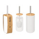 PORTASCOPINO PLASTICA BAMBU BIANCO