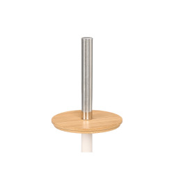 ESCOBILLERO PLASTICO BAMBU BLANCO