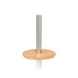 PORTASCOPINO PLASTICA BAMBU BEIGE