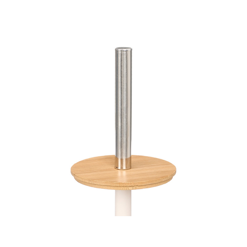 PORTASCOPINO PLASTICA BAMBU BEIGE