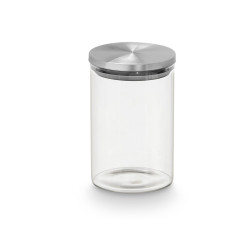 POT ROND BOROSILICATE 1,1L COUVERCLE ACIER 