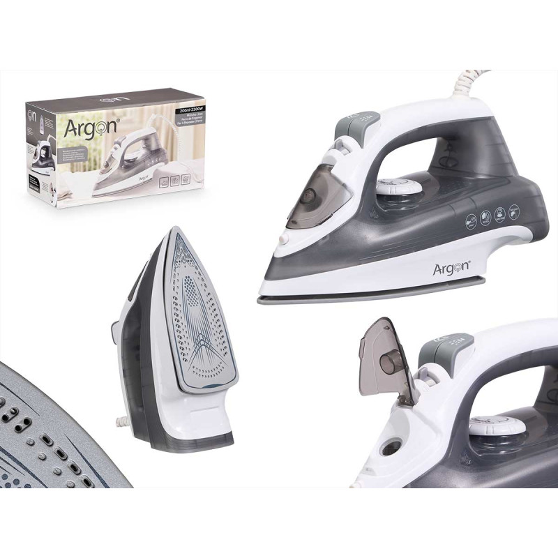 FER À REPASSER GRIS CÉRAMIQUE 2200W