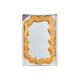 GOLD SHAPED PLASTIC MIRROR 45CM