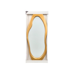 MIROIR PLASTIQUE DORÉ 120CM