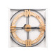 HORLOGE MURALE AVEC AIGUILLE DES MINUTES