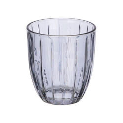 COPO ÁGUA RISCAS 350ML CINZENTO