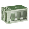 VERRE HAUT RAYURES 440ML VERT