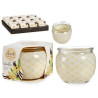 BOUGIE PARFUMEE AVEC POT EN VERRE VANILL
