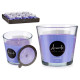 CANDELA BICCHIERE LAVANDA 28H