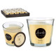 GLASS CANDLE VANILLA 28H