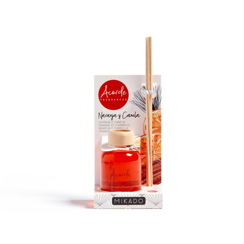 MIKADO 50 ML CON VARILLA NARANJA Y CANELA