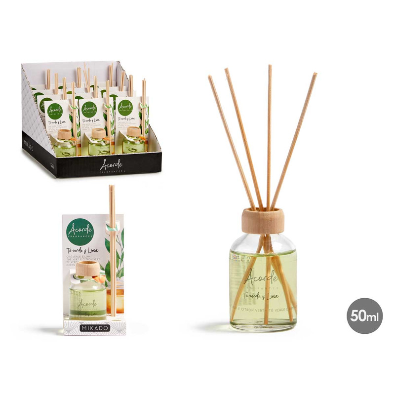 MIKADO 50 ML VARILLA TE VERDE Y LIMA