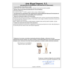 MIKADO 50 ML W/STICK WHITE FLOWERS