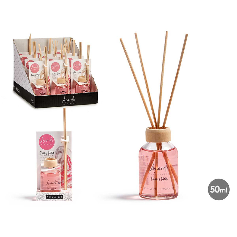 MIKADO 50 ML C/BAGUETTE FRAISE ET CREME