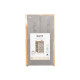 ESTANTERIA BAMBU 3 CAJONES GRIS 36X34X66CM