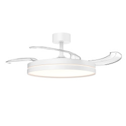 VENTILATORE A SOFFITTO ANELLO 3 PALE PIEGHEVOLI