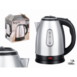 STAINLESS STEEL ELECTRIC KETTLE 1,8L