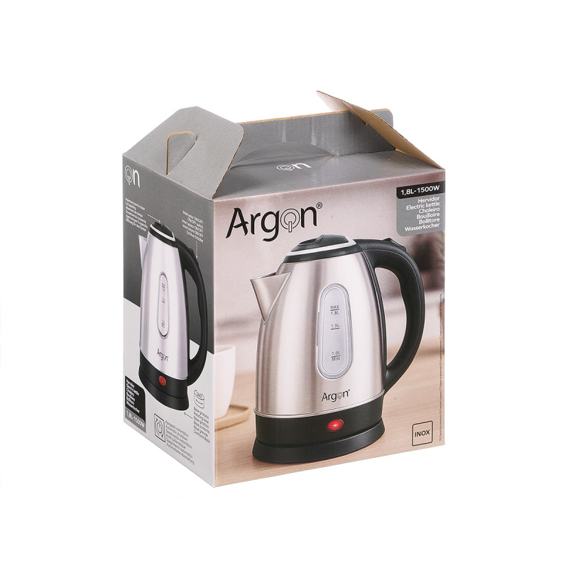 HERVIDOR ACERO INOX 1,8L