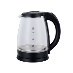 BOLLITORE NERO LED BOROSILICATO 1,8 L