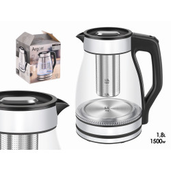 HERVIDOR ACERO BOROSILICATO LED 1,5 L FILTRO