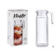 CARAFFA QUADRATA RIGATA 1L