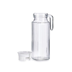 JARRA 1L QUADRADA RAIADA