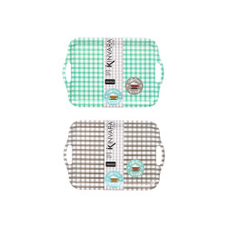 BANDEJA MELAMINA 42X27CM SURT 2 VICHY