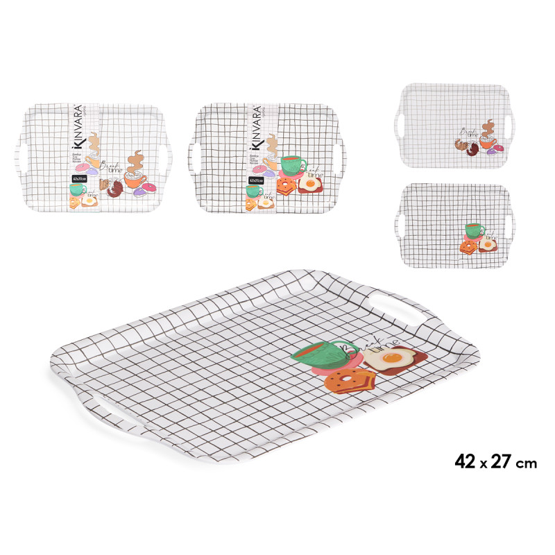 TABULEIRO MELAMINA 42X27CM SORT 2 BREAK