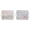MELAMINE TRAY 42X27CM ASSORTED 2 DINNER
