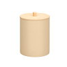 BOITE PLASTIQUE COUVERCLE BAMBOU BEIGE