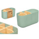 ORGANIZER PLASTICA BAMBU 5 FORI VERDE