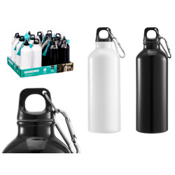 CANTEEN 500ML CARABINER BOTTLE ASSORTMENT 2 COL