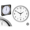 RELOJ REDONDO GRIS