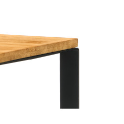 CONJ 2 PRATELEIRAS BAMBU COM PERNAS 30X19,5CM