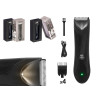 RECORTADORA 4 ACCESORIOS NEGRA 600MAH USB
