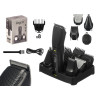 HAIR CLIPPER STAND SET 12 ACC 600MAH  USB TIPO C